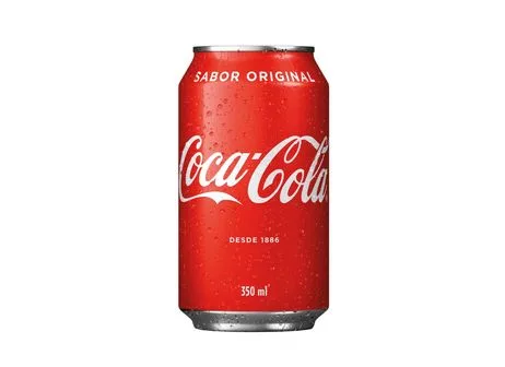 Coca-Cola Original lata 350ml — foto de referência